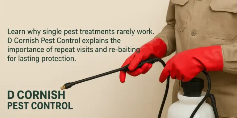 Why Repeat Treatments and Re-Baiting Are Essential for Lasting Pest Control